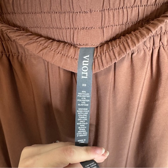 Vuori Villa Jogger Lightweight Active Pants Hazelnut Brown Size XS - Picture 4 of 6